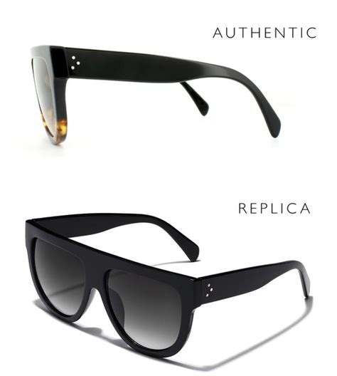 celine sunglasses original vs fake|Spotting Knockoffs: Expert Tips On How To Check If Sunglasses .